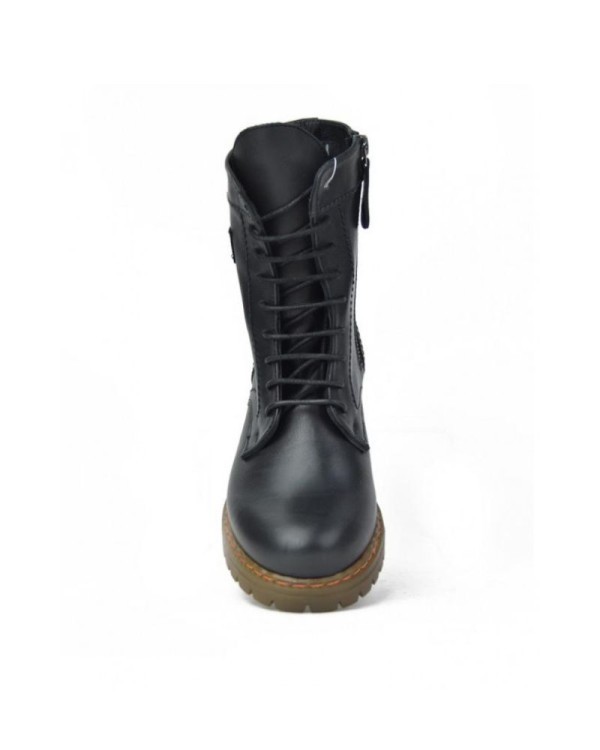 CORONEL TAPIOCCA Botines Militares Mujer Negro C205 11