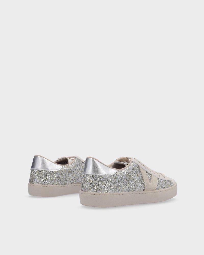 Sapatilhas Baixas Mulher VICTORIA Prata 1126196