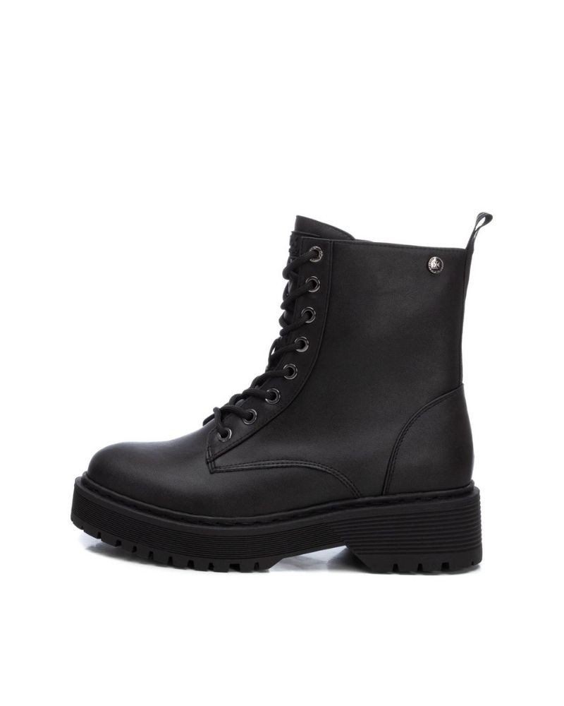 Xti botas militares de mujer negras