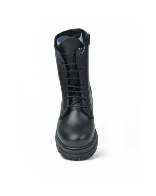 CORONEL TAPIOCCA Botines Militares Mujer Negro C208 11