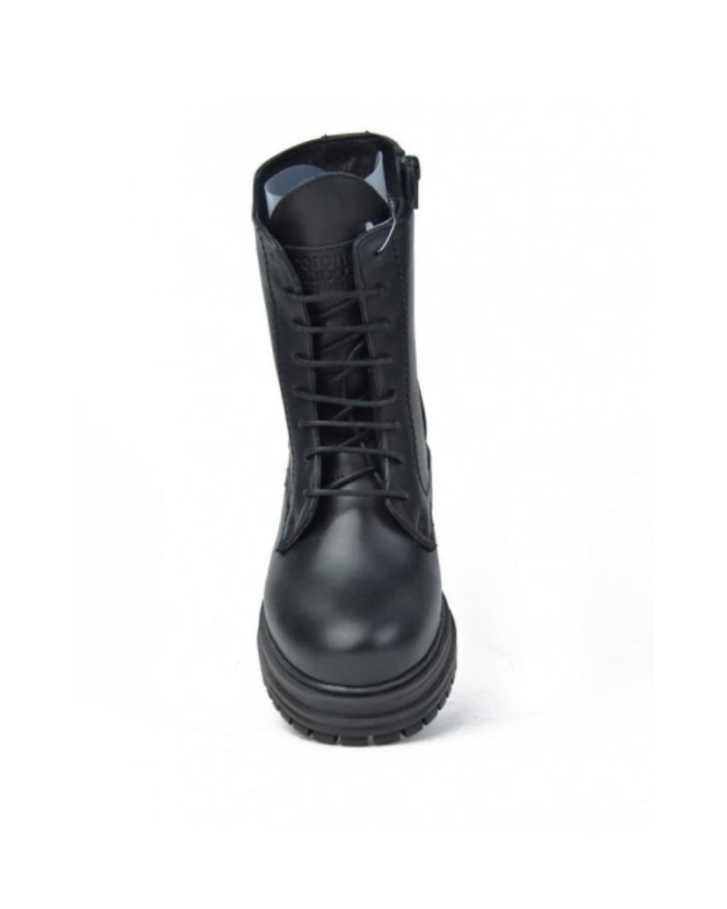 CORONEL TAPIOCCA Botas Militares Mulher Preto C208 11