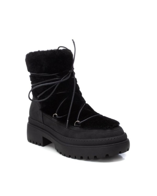 Xti botas mujer negras de pelo