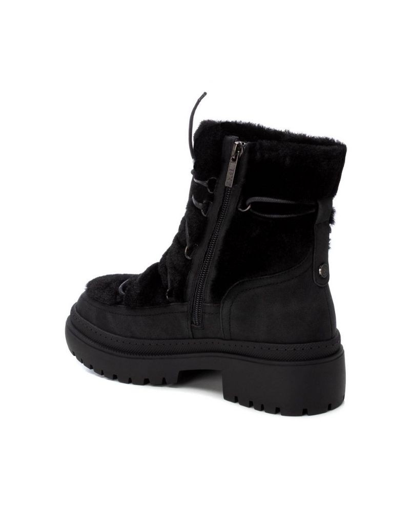 Xti botas mujer negras de pelo