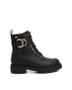 Botas militares Xti pretas para mulher