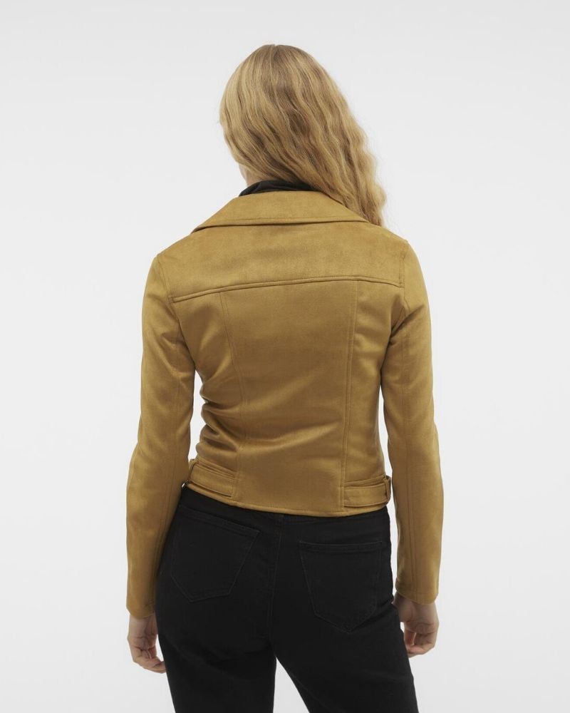 VERO MODA Casacos Manga comprida Mulher Castanho 10300938 JOSE