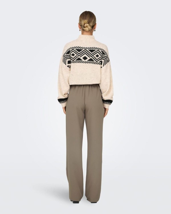 ONLY Pantalones Mujer Taupe 15327988 REBECCA