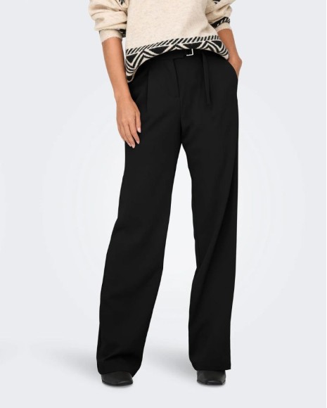 SÓ Pantalhas Mulher Preto 15327988 REBECCA