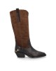Botas de camurça altas para mulher Alpe