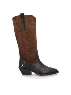 Botas de camurça altas para mulher Alpe