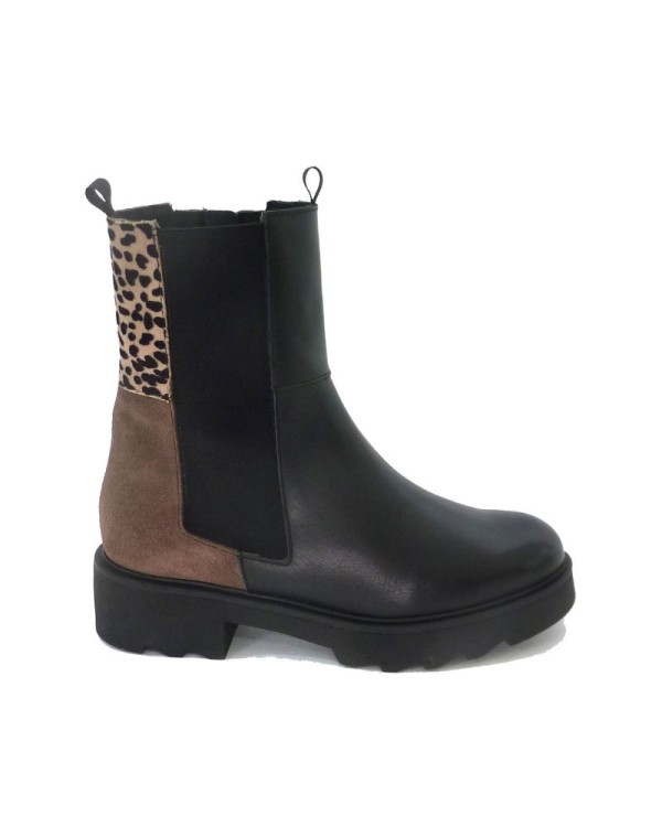 RKS Botines Chelsea Mujer Negro 250645