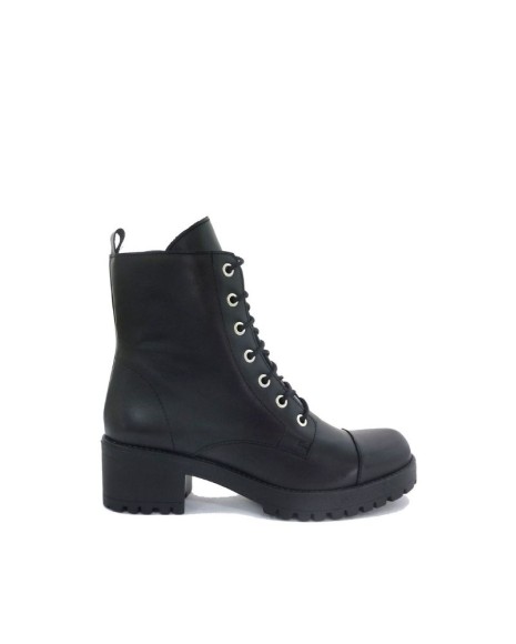 Botas militares RKS pretas para mulher