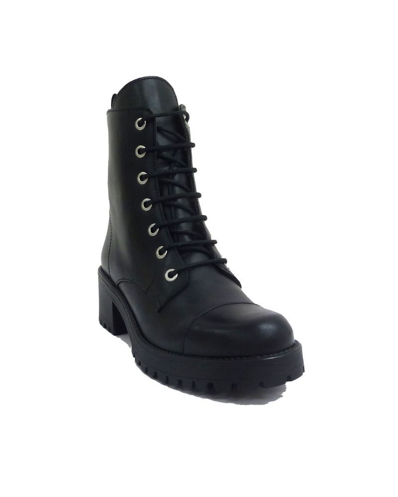 Botas militares RKS pretas para mulher