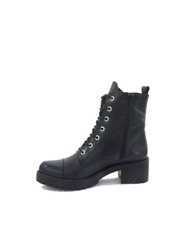 Botas militares RKS negras de mujer