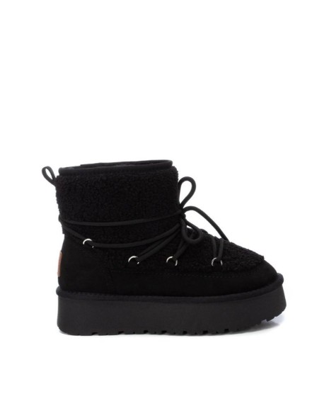 XTI Botines De pelo Mujer Negro 142941