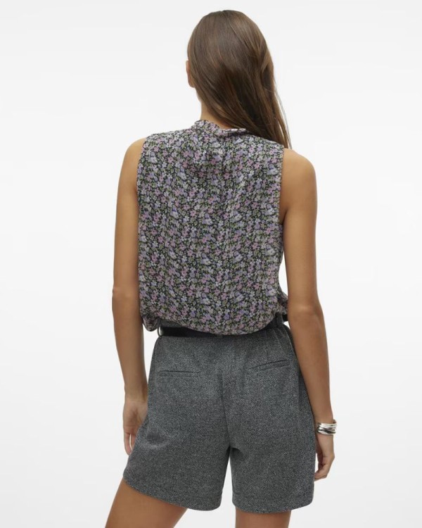 VERO MODA Camisas Top Mujer Negro 10312585 MILLA