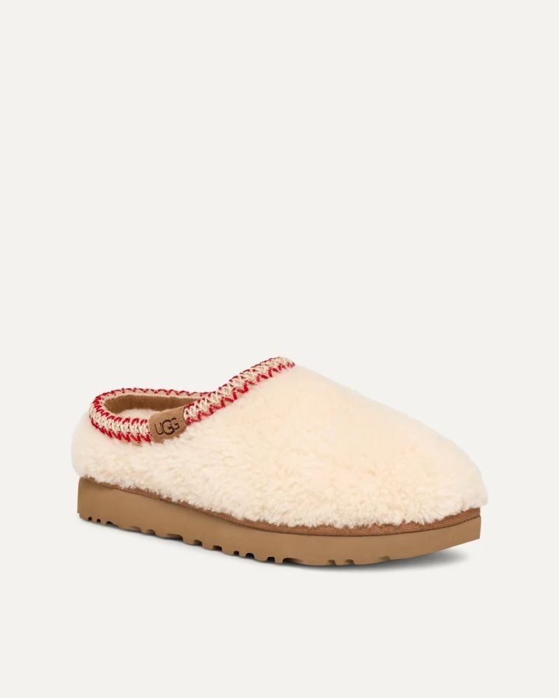 Sapatos de Pele Australiano Mulher UGG Branco 1158356 TASMAN MAXI CURLY