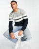 JACK AND JONES Jersey Manga larga Hombre Gris 122589936 SANDER