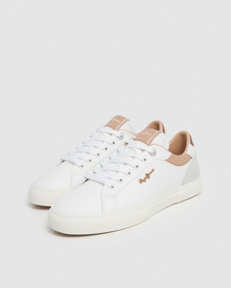 Zapatillas blancas mujer Pepe Jeans Kenton Court