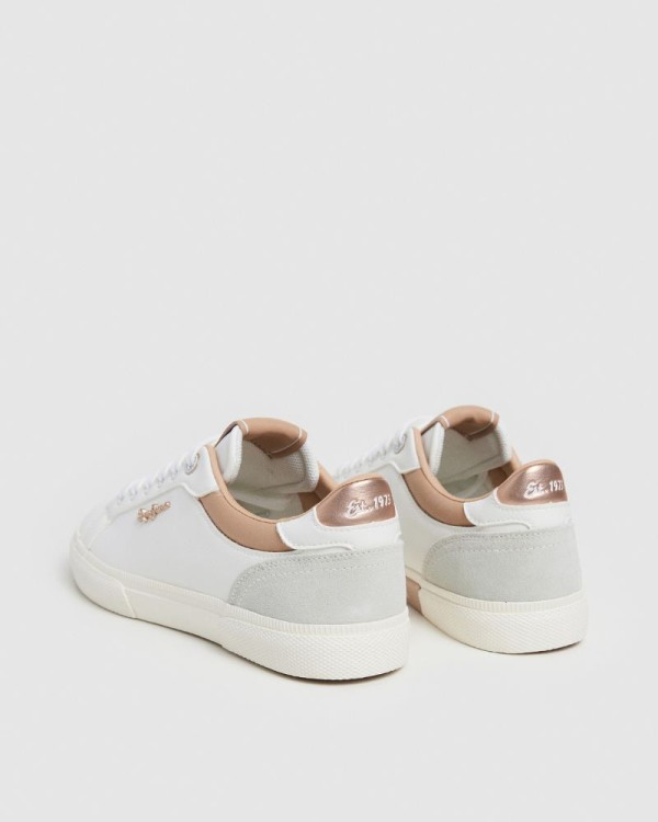 Zapatillas blancas mujer Pepe Jeans Kenton Court
