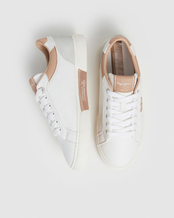 Zapatillas blancas mujer Pepe Jeans Kenton Court