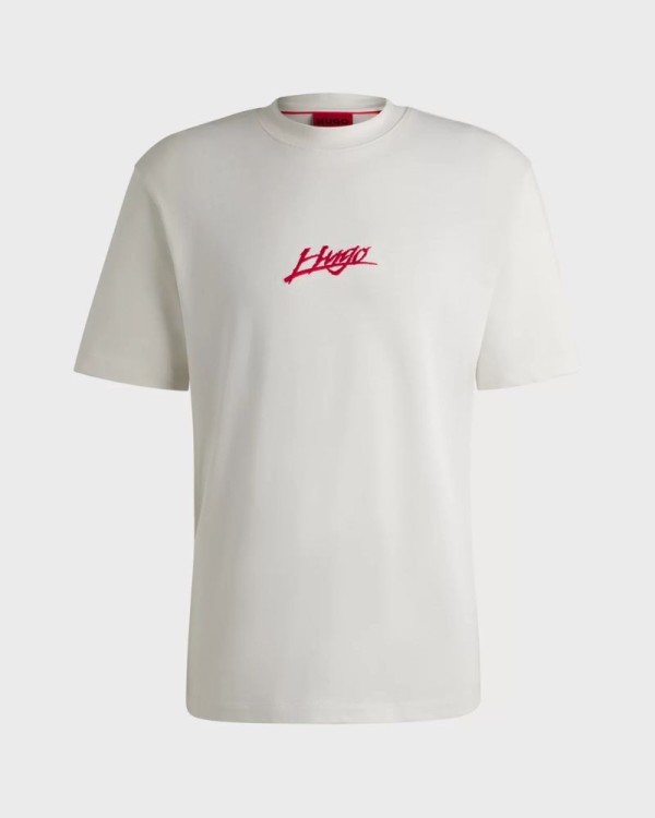 T-shirts Manga curta Homem HUGO Branco 50527926 DLOGOTEE