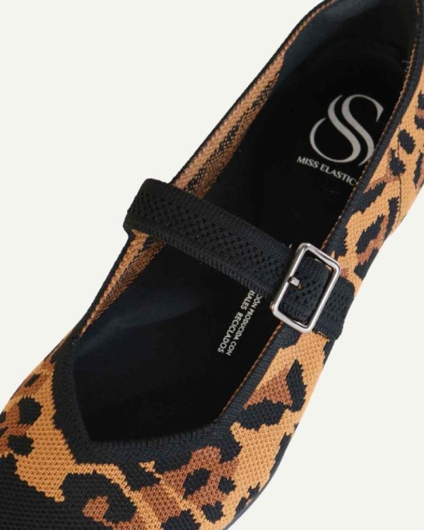 Miss Elastic Sapatos Bailarina Mulher Marrom 76052