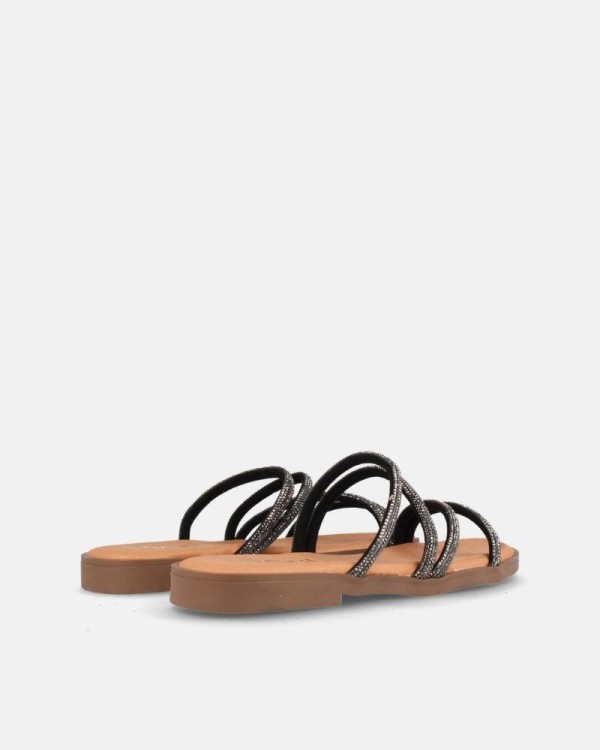  Sandalias Abiertas Mujer MARILA Negro DAKA