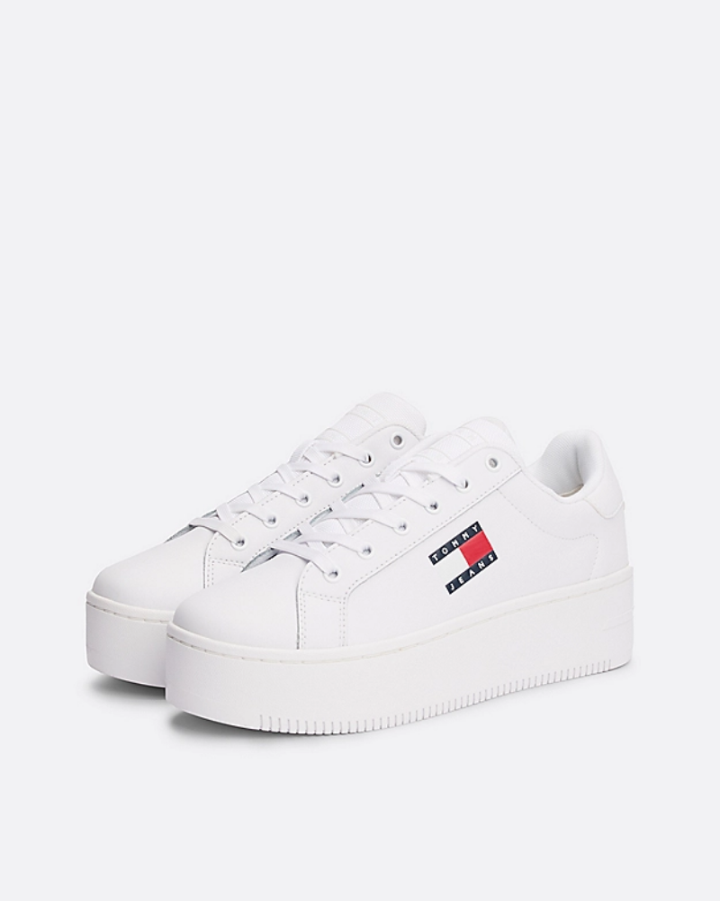 Sapatilhas Baixas Mulher TOMMY HILFIGER Branco EN0EN02518