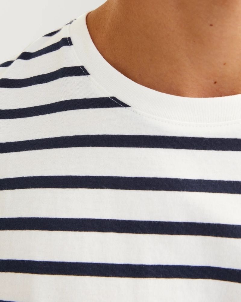  Camisetas Manga corta Hombre JACK AND JONES Azul 12156101 ORGANIC