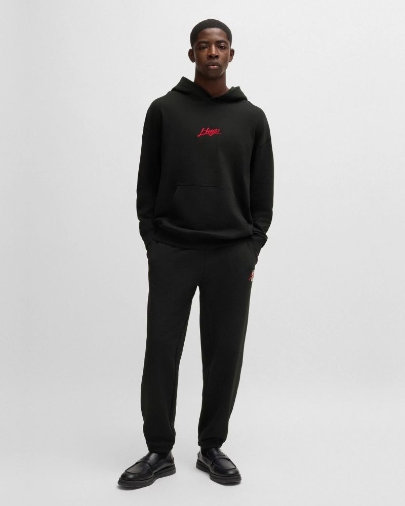 HUGO Sweatshirts Manga comprida Homem Preto 50521070 DLOGOLONG