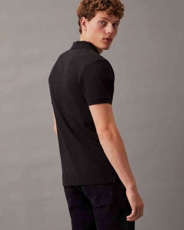  Camisetas Polos Hombre CALVIN KLEIN Negro J30J325664