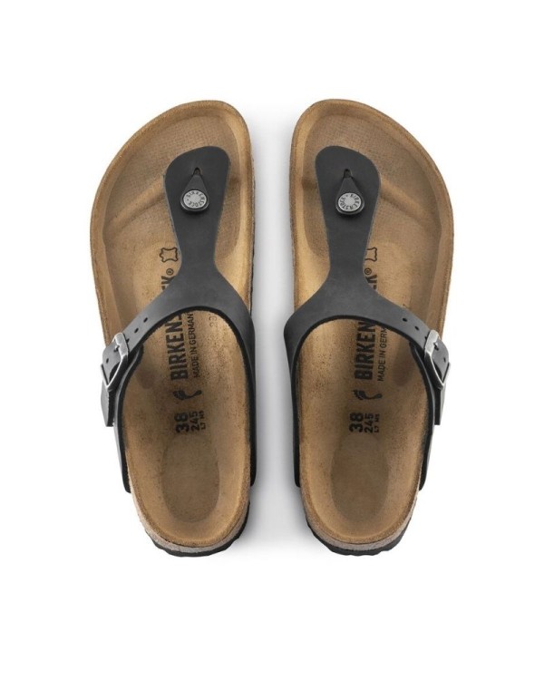  Sandalias Abiertas Hombre BIRKENSTOCK Negro 43691 GIZEH