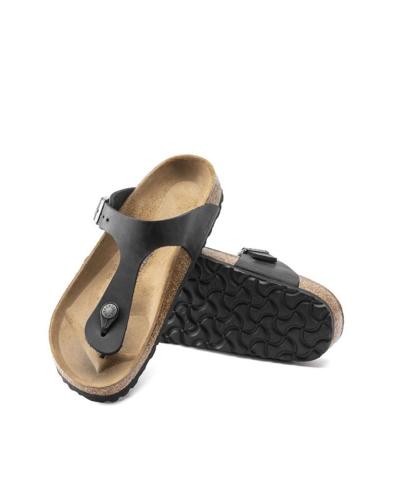  Sandalias Abiertas Hombre BIRKENSTOCK Negro 43691 GIZEH