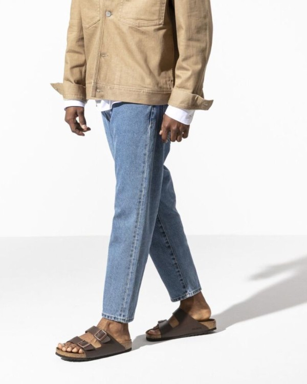 Sandálias Abertas Fascite Plantar Homem BIRKENSTOCK Castanho 51703 ARIZONA