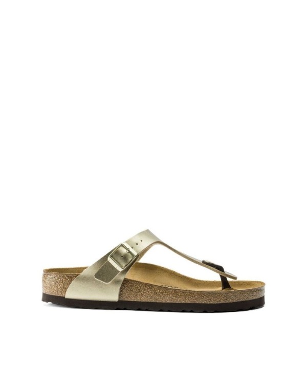  Sandalias De dedo Mujer BIRKENSTOCK Oro 1016108 GIZEH