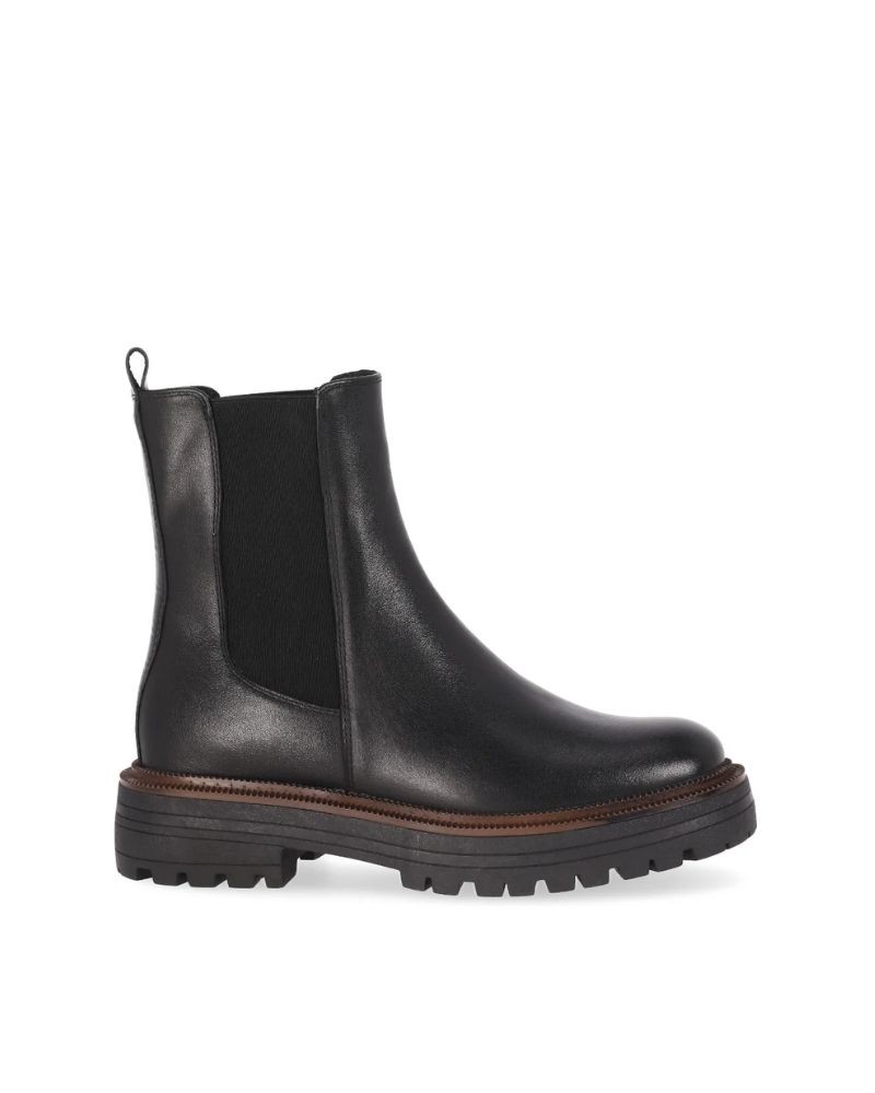 Botins Chelsea Mulher Preto SOLERA 01