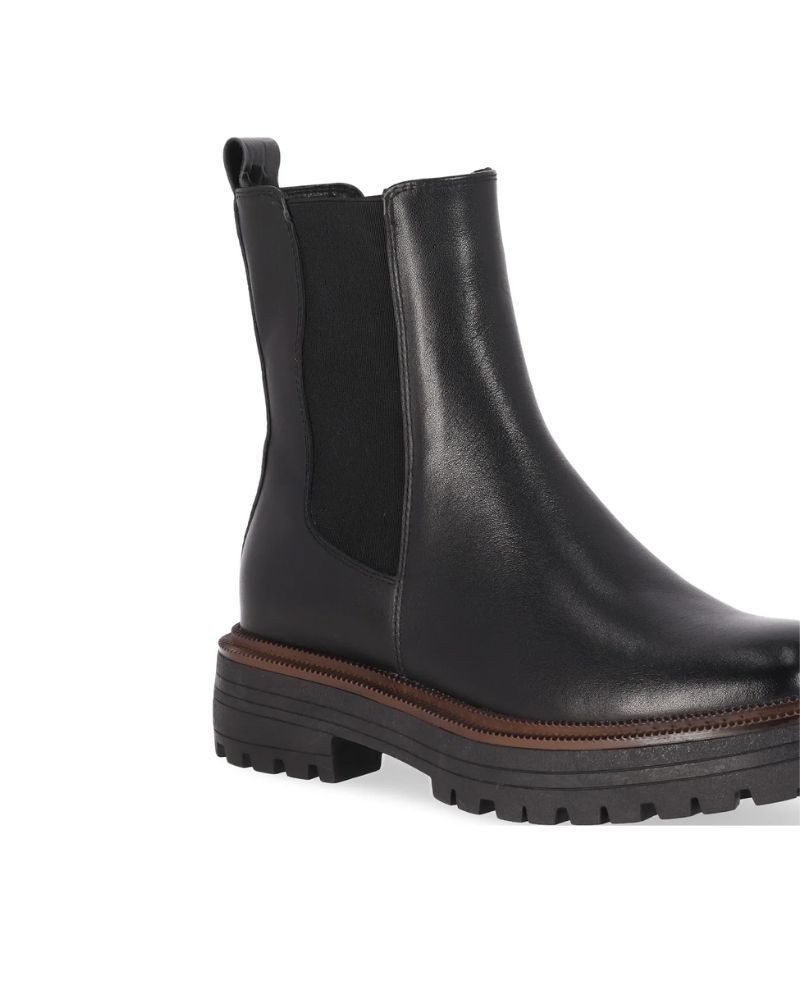 Botins Chelsea Mulher Preto SOLERA 01