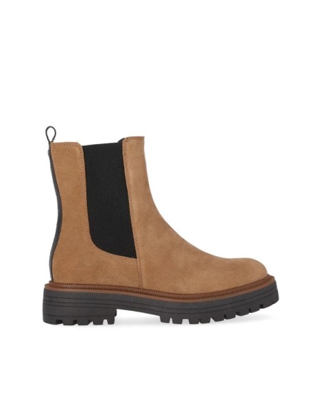 RKS Botines Mujer Taupe SOLERA 01