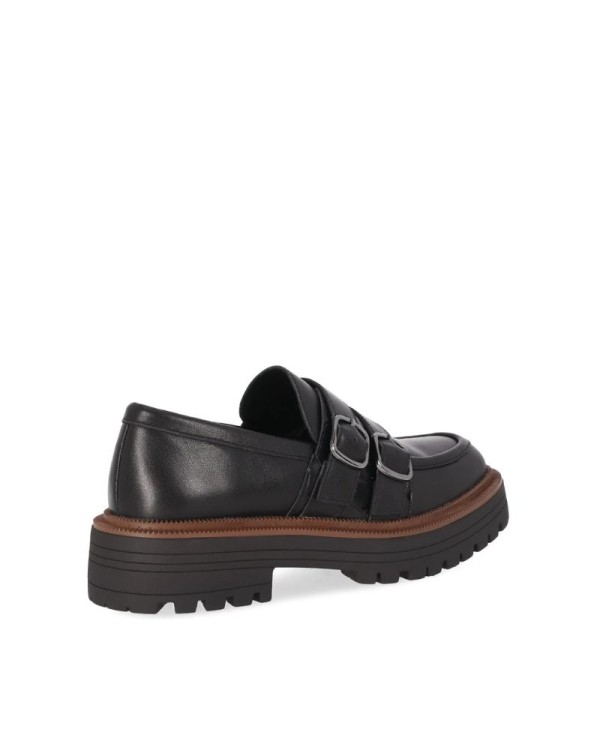 RKS Sapatos Mocassins Mulher Preto SOLERA 05