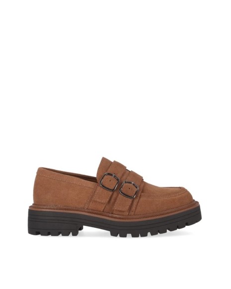RKS Sapatos Mocassins Mulher Taupe SOLERA 05