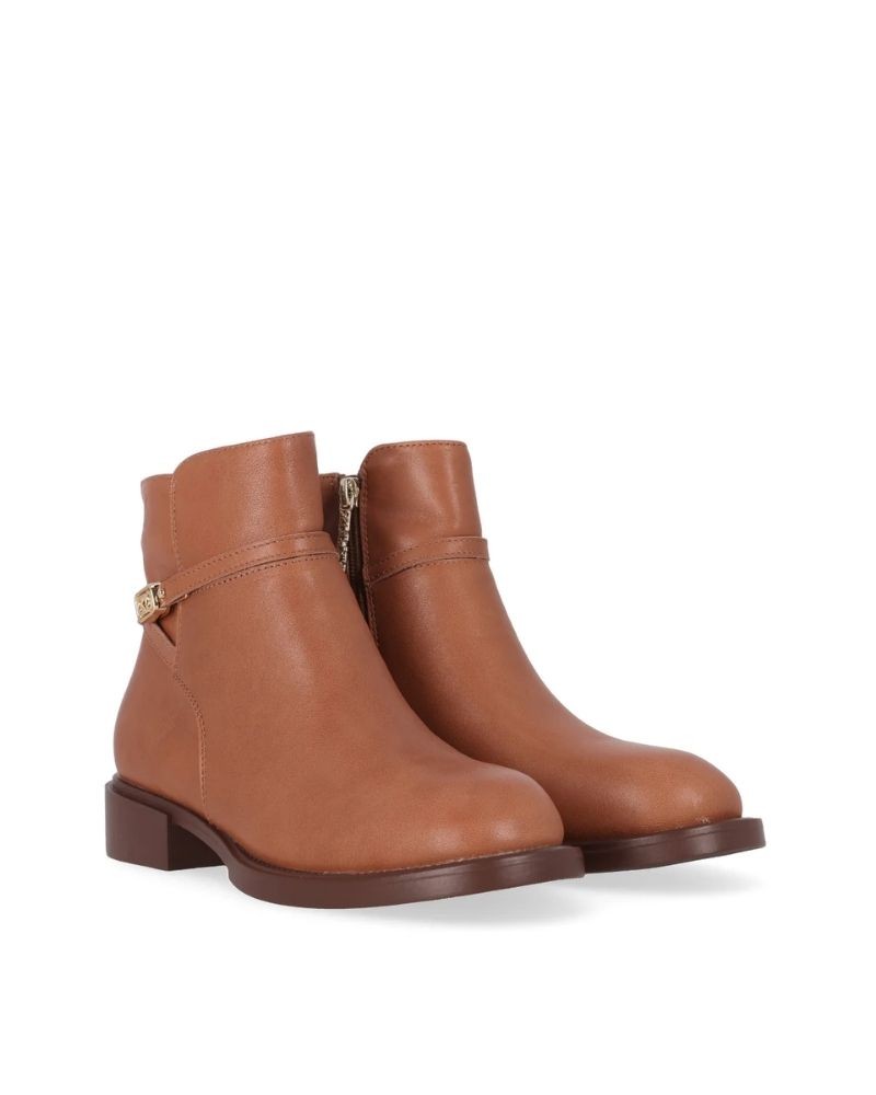 RKS Botines Mujer Marrón PRAGA 01