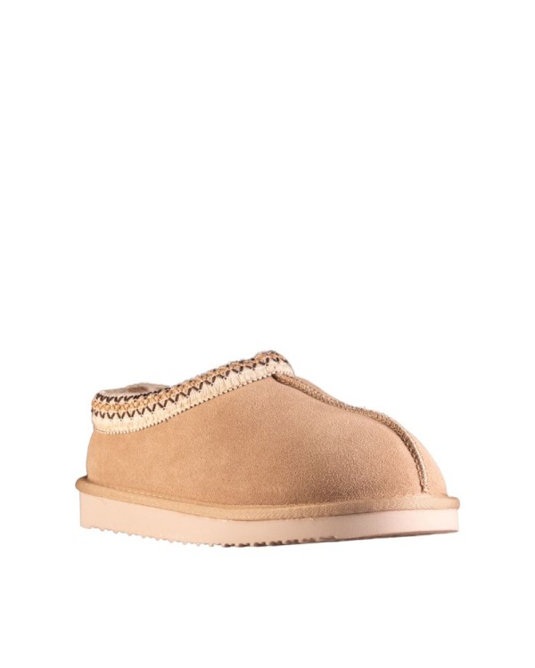 Sapatos de Pele Australiano Mulher Castanho Claro BERDUN 01 1812