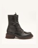 Azarey Botas Militares Mulher Cinza 494H592