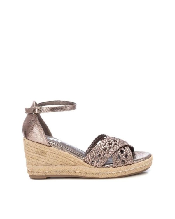  Sandalias Fiesta Rafia Mujer XTI Gris 142774