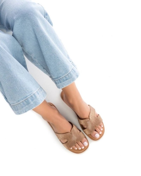 Sandalias Abertas Mulher XTI Bronze 142811