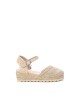  Sandalias Alpargatas Rafia Infantil XTI Beige 150902