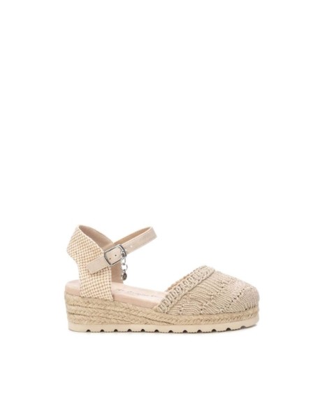 Sandalias Alpargatas de Ráfia Infantil XTI Bege 150902