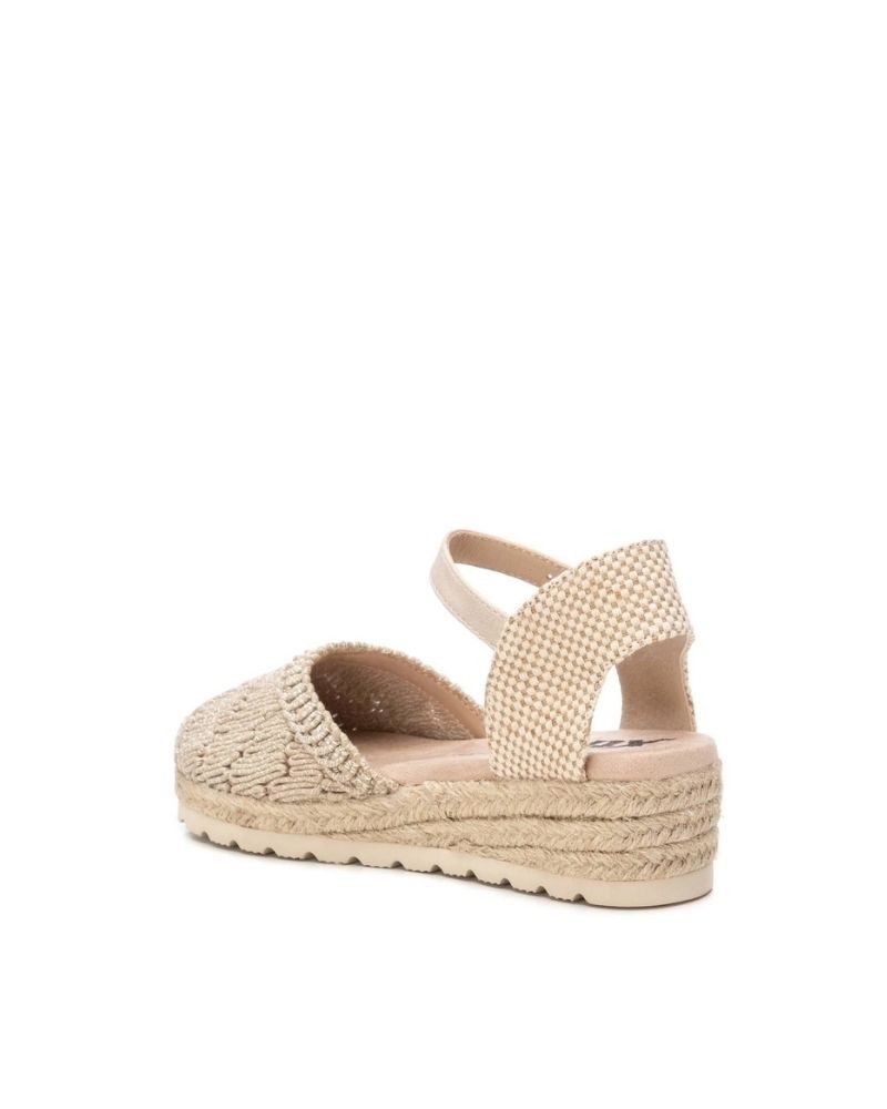 Sandalias Alpargatas de Ráfia Infantil XTI Bege 150902