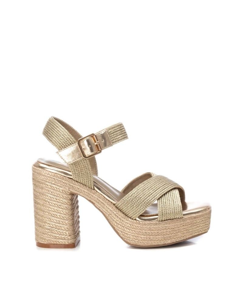 Sandalias Abertas Alpargatas Mulher XTI Dourado 142741