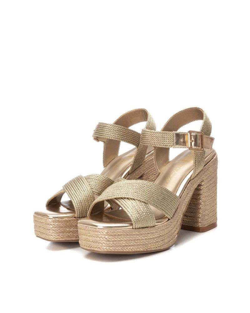 Sandalias Abertas Alpargatas Mulher XTI Dourado 142741
